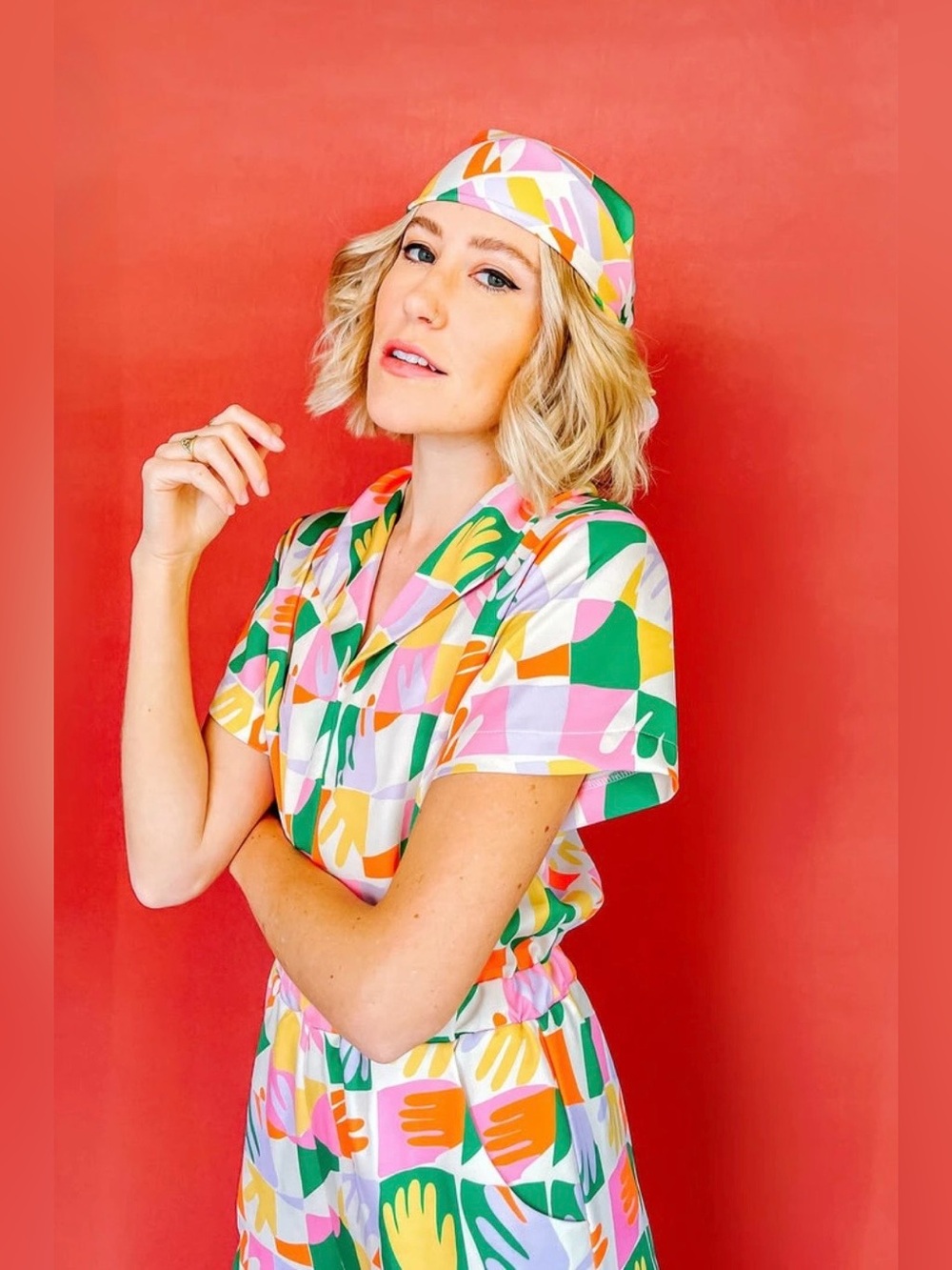 Dazey LA Prismatic Hands Jumpsuit - Picture 6 of 8